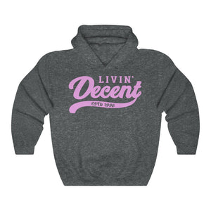 Unisex Hoodies Pink Print