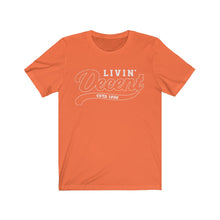 Load image into Gallery viewer, Unisex Jersey Short Sleeve Tee White Outline Print