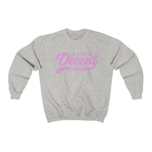 Load image into Gallery viewer, Unisex Crewneck Sweatshirt w/Pink Print