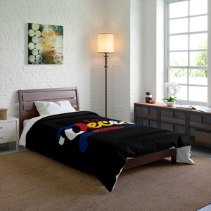 Comforter Black w/ CO Flag print