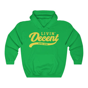 Unisex Hoodie Yellow Print