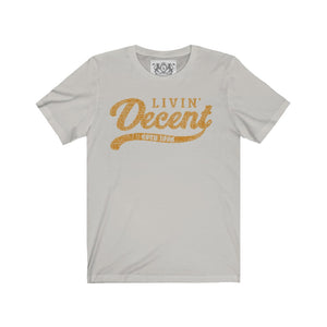 Unisex Jersey Word Cloud w/orange print