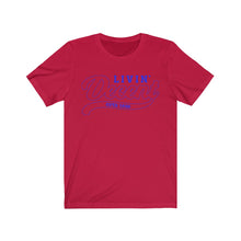 Load image into Gallery viewer, Unisex Jersey Short Sleeve Royal Outline Print