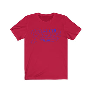 Unisex Jersey Short Sleeve Royal Outline Print