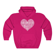 Load image into Gallery viewer, Unisex Hoodie Love Livin&#39; w/white Print