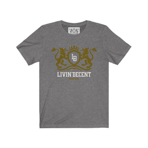 Unisex Jersey Short Sleeve Regal gold/white