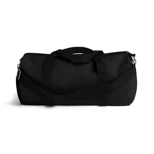 Duffel Bag Black w/ White Print