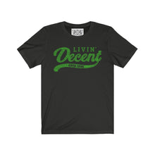 Load image into Gallery viewer, Unisex Jersey Word Cloud w/kelly green print