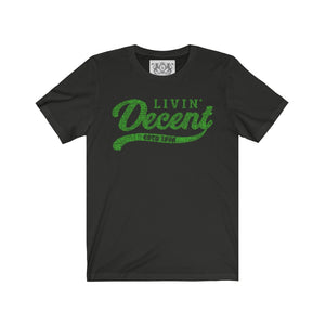 Unisex Jersey Word Cloud w/kelly green print