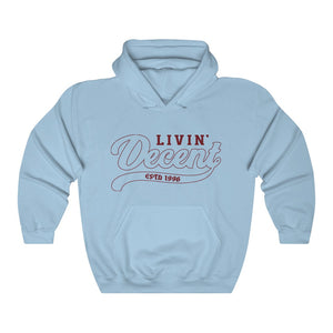 Unisex Hoodie Maroon Outline Print