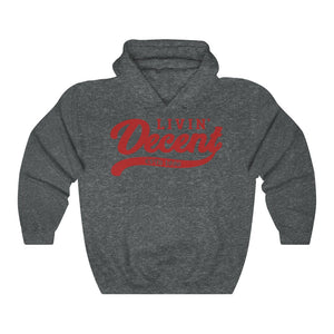 Unisex Hoodie Red Print