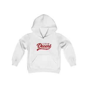 Youth Hoodie Red Print