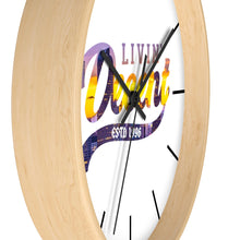 Load image into Gallery viewer, Wall Clock Colorado Skyline