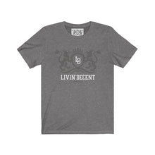 Load image into Gallery viewer, Unisex Jersey Short Sleeve Regal grey/white