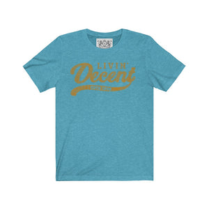 Unisex Jersey Word Cloud w/orange print