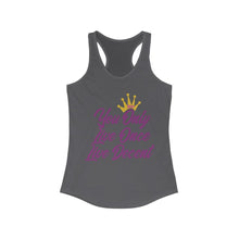 Load image into Gallery viewer, Women&#39;s YOLO Tank w/ pink print