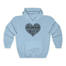 Load image into Gallery viewer, Unisex Hoodie Love Livin&#39; w/black Print