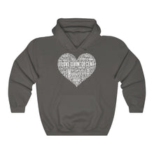 Load image into Gallery viewer, Unisex Hoodie Love Livin&#39; w/white Print