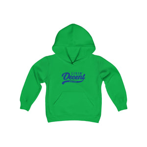 Youth Hoodie Royal Print