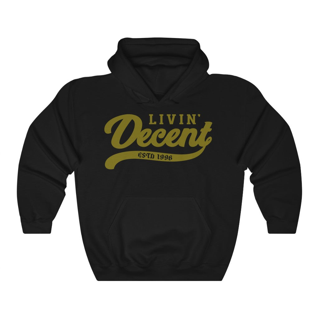 Unisex Hoodie Gold Print