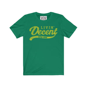 Unisex Jersey Word Cloud w/yellow print