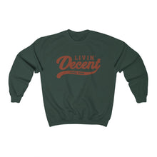 Load image into Gallery viewer, Unisex Crewneck Sweatshirt w/Orange Print