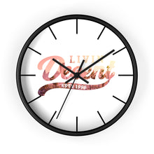 Load image into Gallery viewer, Wall Clock Los Angeles Skyline