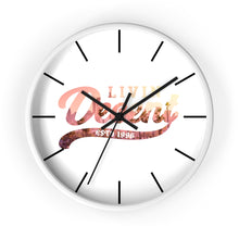 Load image into Gallery viewer, Wall Clock Los Angeles Skyline