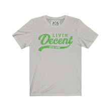 Load image into Gallery viewer, Unisex Jersey Word Cloud w/kelly green print