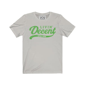 Unisex Jersey Word Cloud w/kelly green print