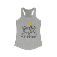 Load image into Gallery viewer, Women&#39;s YOLO Tank w/ grey print