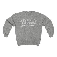 Load image into Gallery viewer, Unisex Crewneck Sweatshirt Word Cloud w/White Print