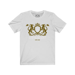 Unisex Jersey Short Sleeve Regal gold/white