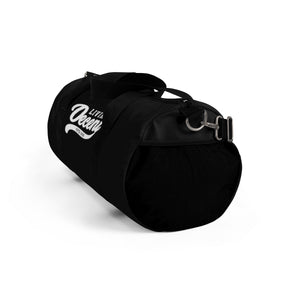 Duffel Bag Black w/ White Print