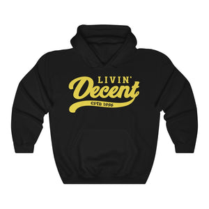 Unisex Hoodie Yellow Print