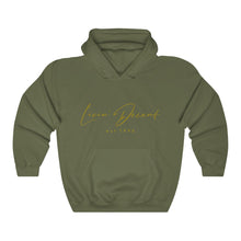 Load image into Gallery viewer, Unisex Hoodie LD signature Gold Print