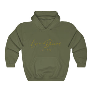 Unisex Hoodie LD signature Gold Print