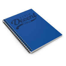 Load image into Gallery viewer, Spiral Notebook Royal/Black - Ruled Line