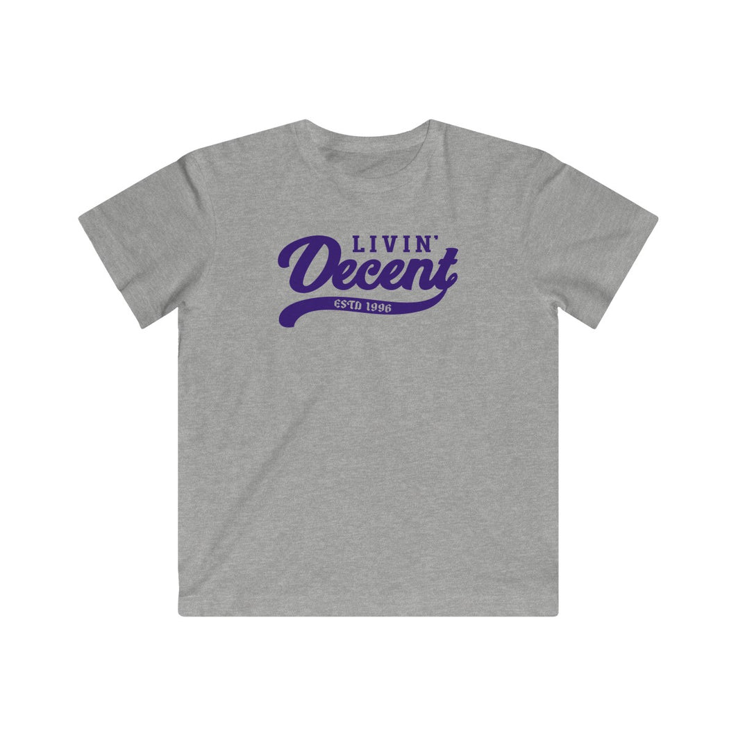 KidsT-Shirt Purple Print