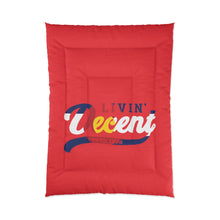 Load image into Gallery viewer, Comforter Red w/ CO Flag print