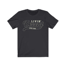 Load image into Gallery viewer, Unisex Jersey Short Sleeve Cream Outline Print