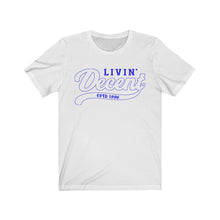 Load image into Gallery viewer, Unisex Jersey Short Sleeve Royal Outline Print