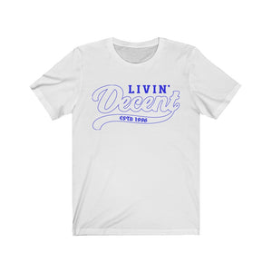 Unisex Jersey Short Sleeve Royal Outline Print