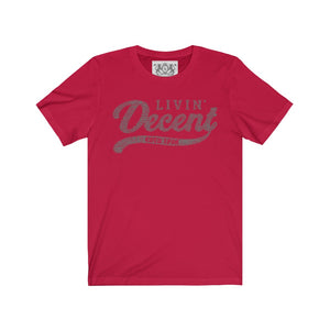 Unisex Jersey Word Cloud w/grey print