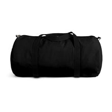 Load image into Gallery viewer, Duffel Bag Black w/ White Print