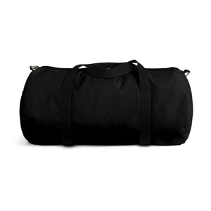 Duffel Bag Black w/ White Print