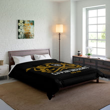 Load image into Gallery viewer, Comforter Black w/ Regal print