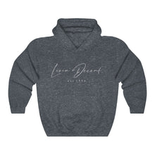 Load image into Gallery viewer, Unisex Hoodie LD signature Grey Print