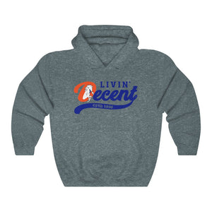 Livin' Decent/Bronco Gang Royal print Hoodie