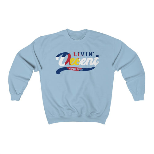 Unisex Crewneck Sweatshirt w/CO Flag Print